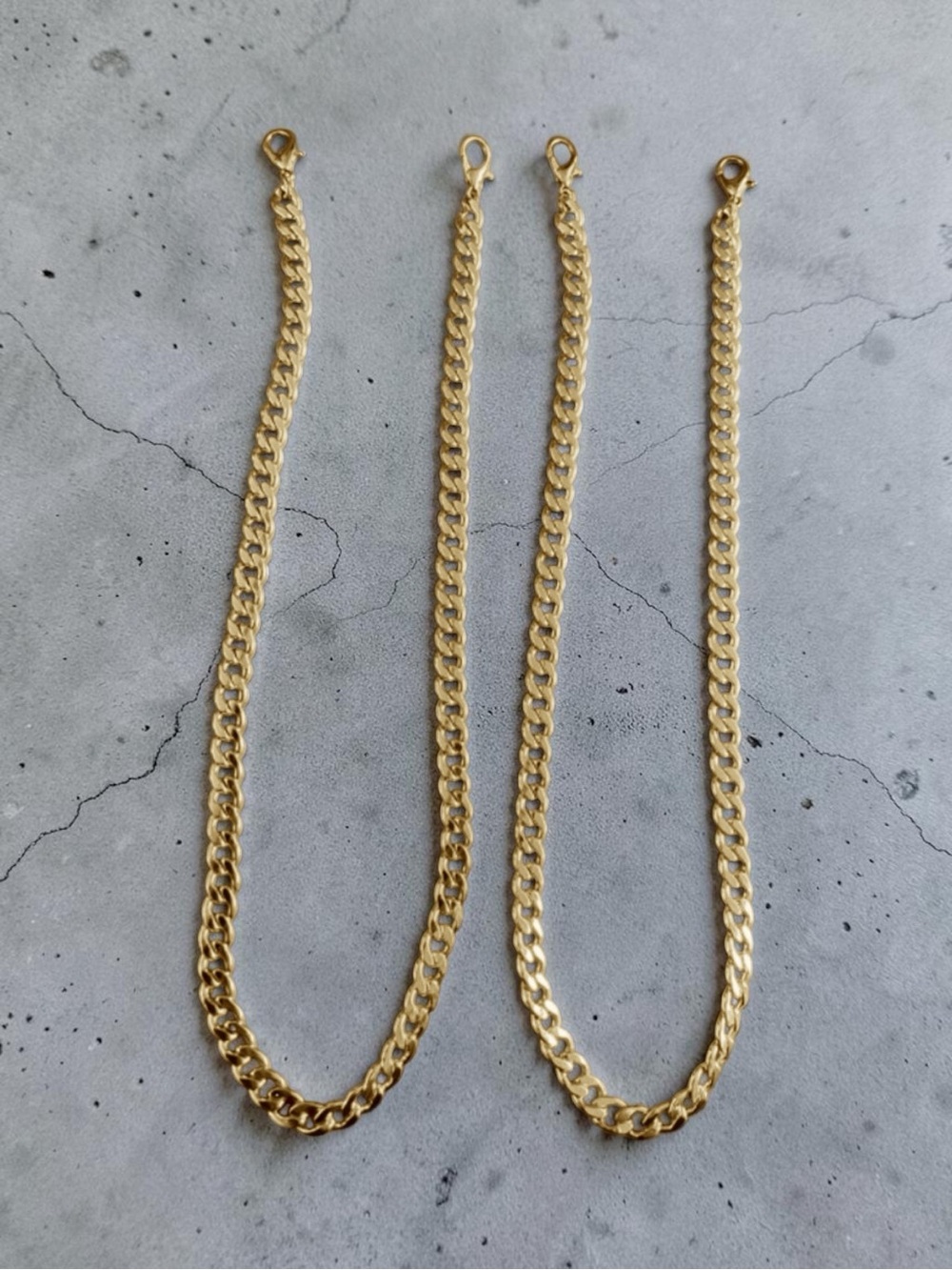 Custom Set of Gold-Tone Chains